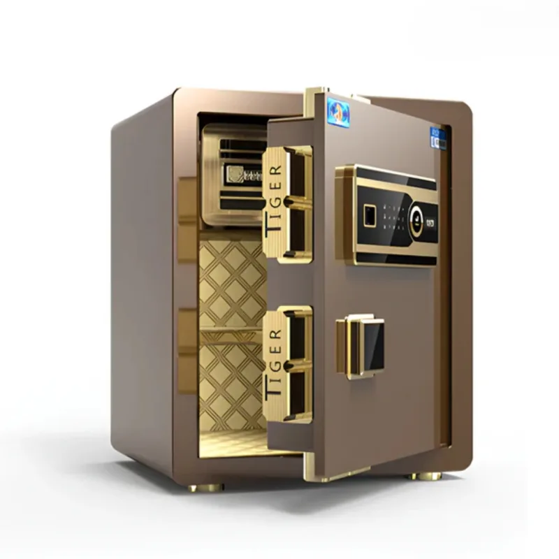 Coffre-fort intelligente 45 cm Marron